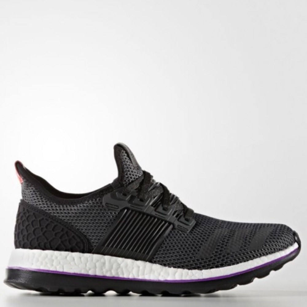 New! Adidas BOOST Women’s 10.5 Grey Running Shoes - Picture 7 of 8